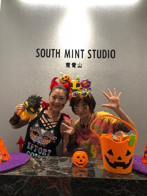 今週スタジオはハロウィン仕様になります！